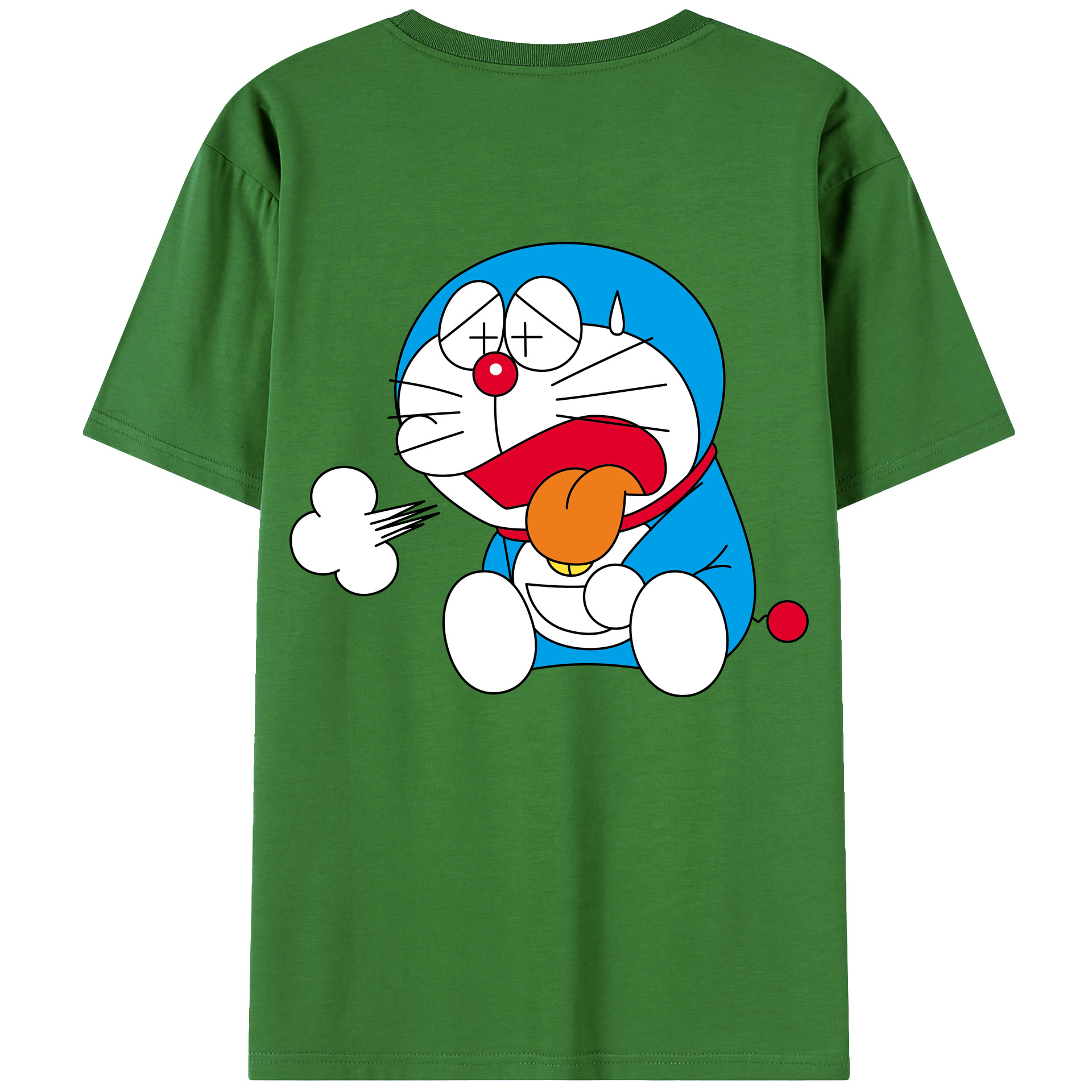 （画像用） ドラえもん Doraemon レディース半袖Tシャツ(バックプリント)